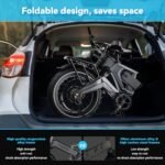 Foldable Electric Bike for Adults, 1500W Peak Motor Ebike with Removable 48V 25AH Battery, 20"x4.0" Fat Tires 35MPH Dirt Bike, 100Miles Adventurous Electric Mountain Bicycle for Snow Beach All-Terrain - Image 5