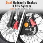 Riding'times GT53 Electric Cargo Bike for Adults 550LBS, 2000W Cargo Ebike, 1123WH Removable Battery, Dual Hydraulic Brakes, NFC Unlock, for Commuting, Shopping, Camping, Hunting, Fishing - Image 5