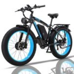 KETELES Electric Bike for Adults, 2000W Dual Motor 26 Inch Fat Tire Mountain Ebike, 33 MPH 23AH 48V Battery Bicycle 21 Speed Electric Dirt E Bikes for Men
