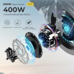 SOHAMO A1/2 Mini Electric Bike for Adults, Peak 600W Foldable E-Bike 22mph 25-40 Miles Electric Bicycle Lightweight 14" Folding Electric Bike 10/12/15/16AH Battery for Teens Commuting - Image 2