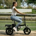 Electric Bike for Adults,Folding Ebike,Electric Bicycle with Removable Battery, 20MPH Commuting Electric Bike, High Brushless Gear Motor - Image 6