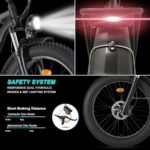 Electric Bike for Adults, Dual Motor 2000W 22.4Ah 35MPH AWD Ebike 21 Speed 26" Fat Tire MTB Hydraulic Disc Brake Front Suspension - Image 6