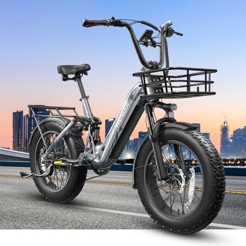 Version 1.0.0 Corgi Electric Bike for Adults 960W, 48V 20Ah Battery Ebike, New Longitudinal Suspension Ebike, 20'' Fat Tire Full Suspension Mountain Ebike, 28MPH & 80Miles Range, LCD Display, 7 Speed - Image 1