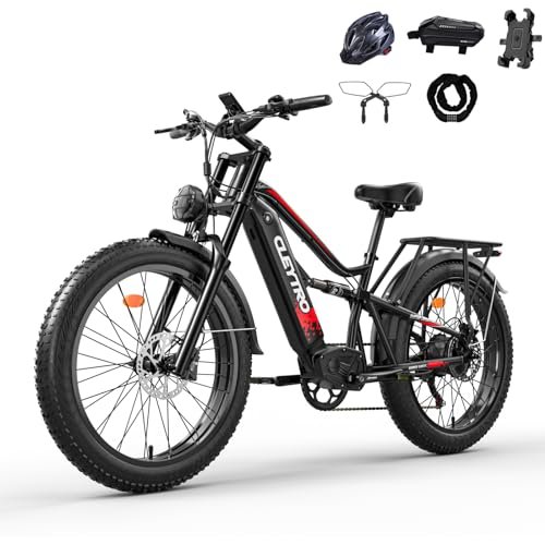 Version 1.0.0 Electric Bike for Adults,1500W/750W,52V 21/19Ah 32-37MPH, 30-60Miles Range 26”Fat Tire Electric Bike Beach Snow Mountain Bike, Dual Hydraulic Disc Brakes Electric Bike Full Suspension - Image 1