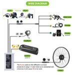 BAFANG 48V 500W Front Hub Motor : Electric Bike Conversion Kit with Battery (Optional) for 20 26 27.5 700C Inch Front Wheel eBike Drive System with LCD Display & PAS - Image 6