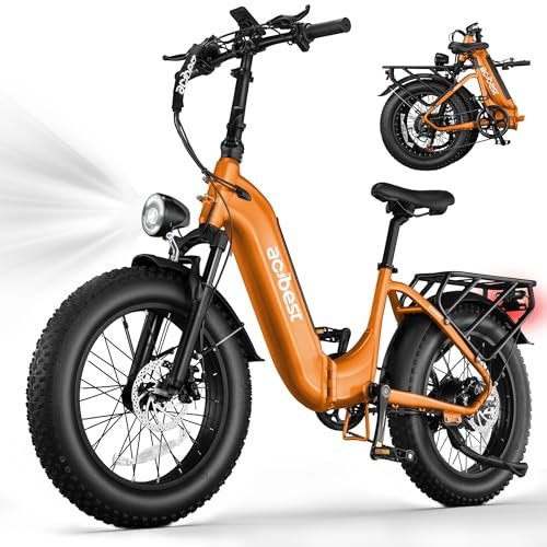 Version 1.0.0 Electric Bike for Adults, 20" X4 Fat Tire Ebikes with Peak 1000W Brushless Motor, 648Wh Removable Battery, Step-Thru E Bicycle Bike up to 28MPH, 7-Speed, Knight - Image 1