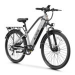 C2 Electric Bike Adults, 1100W Peak BAFANG BLDC Motor & 48V 499WH Samsung BatteryAdult Electric Bike, 27"' Fat Tire Electric Bike, 28MPH, 7-Speed, 60Miles Range with Charging Port