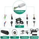 Voilamart Electric Bicycle Conversion Kit 48V 1000W Ebike 26" 135mm Rear Hub Motor Wheel Kit E-Bike Conversion Kit for Turn Pedal Bike into Ebike - Image 5