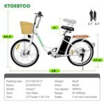 Electric Bike for Adults with 1000W Motor Peak,48V Removable Lithium Battery and up to 70Miles 30MPH,UL Certified 26" Electric Commuter Bike with 7-Speed and Front Suspension - Image 6