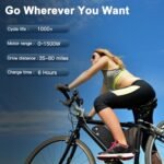 Ebike Battery Pack Power 48V E Bike Battery 20Ah for 0-1500W Motors Electric Bicycle Lithium-ion Battery for Adult Bicycle Voltage Equalization Chip& Safety Lock - W/Charger - Image 6