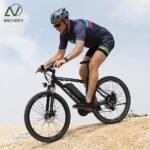 ANCHEER Electric Bike for Adults with 500W Powerful Motor, 48V 499Wh Ebike, Up to 55 Miles, 3H Fast Charge, 26'' Gladiator Electric Mountain Bike, LCD Display, 21Speed, 20MPH Adults Electric Bicycle - Image 4