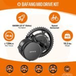 BAFANG BBS02B 48V 750W Mid Drive Kit, 8Fun BBS02 Electric Bike Mid Mount Motor with Display & Chainring,eBike Conversion for Mountain Road Commuter Bicycle, Optional BB68MM / BB100MM (NO Battery) - Image 5