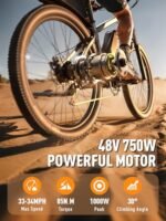 E·Bycco 29” Electric Bike for Adults, 48V 17.5AH Battery, 750W Peak 1000W Electric Mountain Bike, Up to 70 Miles 34MPH Ebike with 21-Speed, Electric Bicycle E-Bike for Commuter, UL 2849 Certified - Image 3