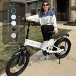 KBO K Series K1 K2 Folding Electric Bike 500W, 5 Colors K Series E Bike, Up to 45 Miles Range Electric Bike for Adults, 48V 10.4AH, 20Mph, 280lbs Payload, UL2849 Certificated Foldable Ebike - Image 3