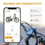 Heybike Cityrun Electric Bike, 1000W Motor Peak City Cruiser Ebike, 48V 15Ah(720Wh) Battery, 60 Miles, Step-Thru Electric Bicycle with APP Control, 3H Fast Charging, Commuter Electric Bike for Adults - Image 3
