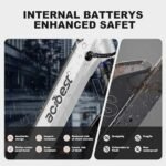 Core Electric Bike for Adults - 468Wh Removable Battery, 26 inch Step Thru Electric Bicycle, Peak 750W Brushless Motor Cityrun Ebike, with 7 Speed, Up to 50 Miles, E-Bikes - Image 2