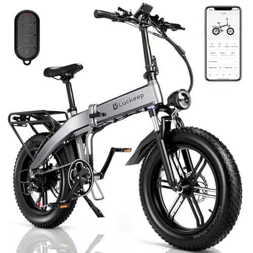 Version 1.0.0 Electric Bike for Adults 1200W Peak BAFABG Motor 30MPH 48V 15AH Battery 60Miles Range Folding Ebikes for Adults Electric Bicycle 20 Inch Fat Tire E Bike Snow Bike UL 2849 Certified Ebike - Image 1