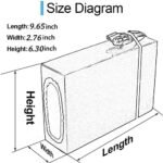 Electric Bike Battery 48V 52V 15AH 20AH Waterproof Lithium Ion Battery Electric Bike Battery fit for 1000W 750W 500W Bike Motor, with Charger, BMS Protection Plate (48V 20AH) - Image 2