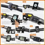 BAFANG 1000W Mid Drive Kit : BBS03 HD 52V 48V Motor with Battery (Optional), 8Fun M615 Motor with Display & Chainring for BB 68mm, G320 DIY Electric Bike Conversion Kit for Mountain Road Ebike - Image 4