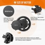 BAFANG BBS02B 48V 750W Mid Drive Kit, 8Fun BBS02 Electric Bike Mid Mount Motor with Display & Chainring,eBike Conversion for Mountain Road Commuter Bicycle, Optional BB68MM / BB100MM (NO Battery) - Image 2