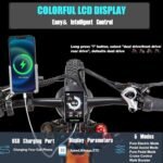 DAMSON Dual Motor Electric Bike for Adult 48V 30AH Removable Battery Ebike 26"X4"Fat Tire up to 30MPH &120 Miles Long Range Off Road Beach Mountain Full Suspension Electric Bicycle - Image 4