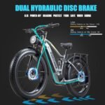 Electric Bike for Adults 1000W 30MPH Ebike - 48V 20AH Electric Bicycle Dirt Mountain Bike Motor, Long Range e-Bike (Rx80 1000w 48v 20ah Gray) - Image 5