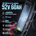 Juliet II Electric Bike for Adults Peak 1700W/52V/60Ah 34MPH 100+Miles Long Range Ebike Full Suspension Electric Mountain Bicycle with Dual Hydraulic Brake APP Control - Image 2