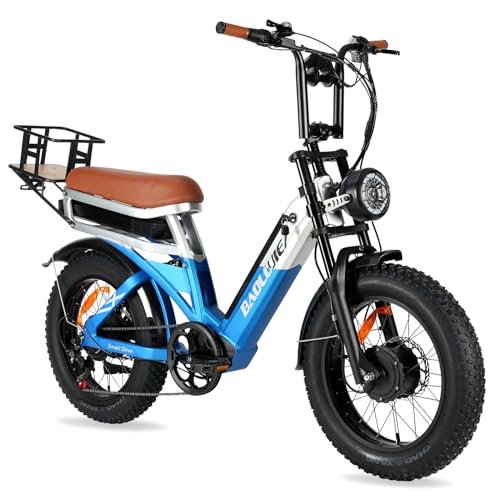 Version 1.0.0 2000W Dual Motor Ebike,48V 30Ah Removable Dual Battery E Bike for Adult,35MPH Electric Bike 20"*4 Fat Tire 7-Speed Hydraulic Disc Brake 120 Mile Range Electric Bicycle Dual Lockbale Suspension - Image 1