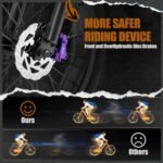 Electric Bike, 750W 48V 18Ah 26'' Fat Tire Ebike for Adults, 32mph 35 - 70 Miles Pedal Assist Thumb Throttle Electric Bicycle with Hydraulic Brakes, Full Suspension Mountain E Bike for Off Road - Image 4