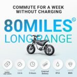 Himiway C3/C5 Electric Bike 80 Miles Dual 48V 20Ah Battrey 750W Motor 20" x 4" Fat Tire Electric Bike, 20MPH, 440LBS Payload, 7 Speed - Image 3
