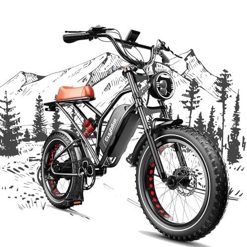 Version 1.0.0 2000W Peak Motor Electric Bike,48V 25Ah Removable Battery,70+ Miles Long Range Moped-Style Electric Bike For Adults, 30Mph, 20"x4.0"Fat Tires Ebike, All-Terrain, Ideal for Commuting, Off-Road E-Bike - Image 1