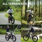 LET IT GO Electric Bike for Adults, 26" Electric Mountain Bike, Off Road All Terrains E Bike, 1200W 48V 17.5AH, 37 MPH & 37 Miles - Image 2