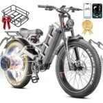 Romeo Ⅱ[2024 New]/Romeo Pro Peak 2500W Dual Motor/1600W 60Ah Adult Electric Bikes, 20*5/26*4 Fat Tire Electric Mountain Bike 40/34 Mph120+Miles Long Range Electric Bicycles, Four Piston Brake,UL2849