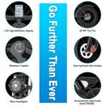 YVY Electric Bike for Adults, 20"x4.0" Fat Tire Dirt Ebike, 1000/2000W Brushless Motor - 48/52V 15/20/40Ah Removable Battery, Up to 25-37MPH/50-180 Miles, 7 Speeds, Hydraulic Suspension, Disc Brakes - Image 5