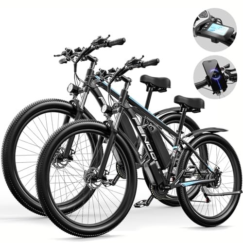 Version 1.0.0 Electric Bike for Adults with 1000W Peak Motor 27.5" Electric Bicycles 48V15AH Removable Battery Ebike,32MPH Mountain Bike 21 Speed Ebikes,Front Suspension Electric Bikes - Image 1