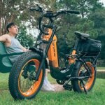 Electric Mountain Bike Electric Motorcycle-Sytle Bicycle for Adults Faster Charge 750W 48V 14AH Removable Battery 26MPH 20'' Mountain Ebike, 7 Speed Full Suspension Fork - Image 5