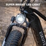 ESKUTE Spark Y Electric Mountain Bike, 1500W Peak Bafang Motor with Max Speed 28Mph, Up to 70Miles Range, 26"x4.8" Fat Tires Ebike with Full Suspension - Image 6