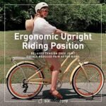 sixthreezero EVRYjourney Women's Beach Cruiser Bike, Step-Through Touring Hybrid Bicycle - Image 3