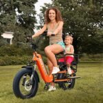 HOVSCO Electric Bike for Adults, 1000W Motor Torque Sensor Ebike 28Mph, 48V 15AH Removable Battery 60Miles Electric Cargo Bike, 20" Fat Tire Commuter Electric Bicycle, 7-Speed Gear,450lbs Playload - Image 2