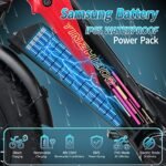 Step-Thru Electric Bike for Adults,750W Peak 1000W Motor Electric Mountain Bike 48V 15AH Removable Battery with                              Cells, 30MPH+70Miles Commuter Electric Bicycle,Dual Hydraulic Disc - Image 2