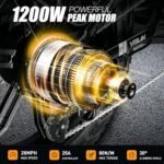 VITILAN i7 Pro Electric Bike Adults Folding 750W BA-FANG/E-iwol Motor Fat Tire Ebike Removable 16AH/20AH Cell Battery Full Suspension Electric Bicycle 8-Speed - Image 2