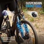 HOTEBIKE Electric Bike for Adults with 350W Motor 36V 10Ah Removable Battery 26" Ebike Cruiser Electric Bicycle Step-Thru Commuter Bike 21 Speed & Front Suspension - Image 5